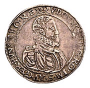 Double Thaler - Rudolf obverse image