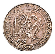 Double Thaler - Rudolf, Hungary, 1599-1601 reverse image