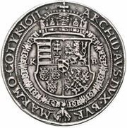 3 Thalers - Matthias II, Hungary, 1611 reverse image