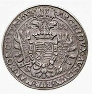 3 Thaler - Ferdinand II, Hungary, 1623-1637 reverse image