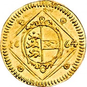 Gold strike of 1 Pfennig - Leopold I St Veit obverse image