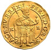Florin - Ferdinand II obverse image