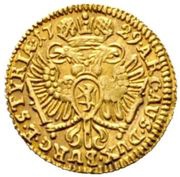 ⅛ Ducat - Charles VI Graz reverse image