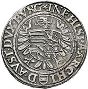 ½ Thaler - Ferdinand I Vienna, Austria, 1520-1555 reverse image
