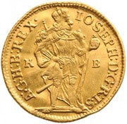 1 Ducat - Joseph I obverse image