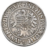 ½ Thaler - Ferdinand I Linz, Austria, 1546-1555 reverse image