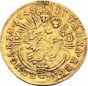 1 Ducat - Maria Theresa, Hungary, 1743-1745 reverse image