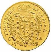 Ducat - Francis I of Lorraine, as co-ruler, Hungary, 1745-1750 reverse image