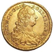 Ducat - Francis I of Lorraine, as co-ruler obverse image