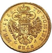Ducat - Francis I of Lorraine, as co-ruler, Hungary, 1747-1767 reverse image