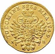 Ducat - Francis I of Lorraine, as co-ruler, Hungary, 1749-1751 reverse image