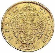 Ducat - Francis I of Lorraine, as co-ruler, Hungary, 1752-1756 reverse image