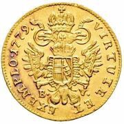 1 Ducat - Joseph II, as co-ruler, Hungary, 1768-1780 reverse image