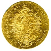 1 Ducat - Joseph II, Hungary, 1781-1785 reverse image