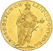 1 Ducat - Leopold II obverse image