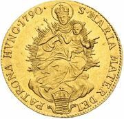 1 Ducat - Leopold II, Hungary, 1790 reverse image