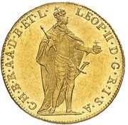 1 Ducat - Leopold II obverse image