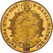 1 Ducat - Ferdinand V, Hungary, 1837-1848 reverse image