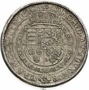 4 Thalers - Matthias II, Hungary, 1610 reverse image