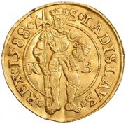 Double Florin - Rudolf, Hungary, 1601 reverse image