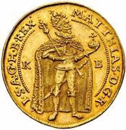 2 Florins - Matthias II obverse image
