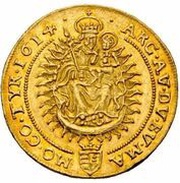 2 Florins - Matthias II, Hungary, 1614-1618 reverse image