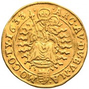 2 Florins - Ferdinand II, Hungary, 1616-1637 reverse image