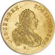 2 Ducats - Joseph II, as co-ruler obverse image