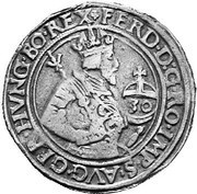 30 Kreuzers ½ Guldenthaler - Ferdinand I Hall obverse image