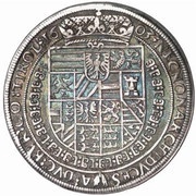 ½ Thaler - Rudolf II Hall, Austria, 1603 reverse image