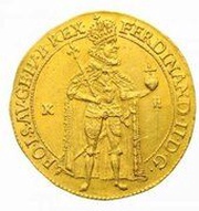 5 Florins - Ferdinand II obverse image