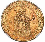 5 Ducats - Leopold I obverse image
