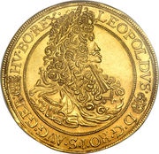5 Ducats - Leopold I obverse image