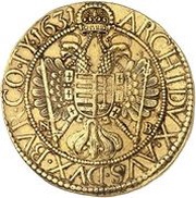 10 Florins - Ferdinand II, Hungary, 1631-1632 reverse image