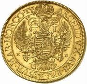 10 Ducats - Leopold I, Hungary, 1678 reverse image