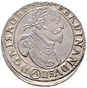 ½ Thaler - Ferdinand II Vienna obverse image