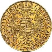 12 Ducat - Matthias II, Hungary, 1620 reverse image