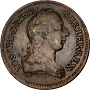 ¼ Kreuzer - Joseph II, as co-ruler obverse image