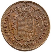 Copper Denier - Maria Theresa obverse image