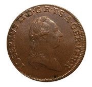 1 Kreuzer - Joseph II, as co-ruler Rézkrajcár obverse image