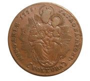 Copper Poltura - Maria Theresa reverse image