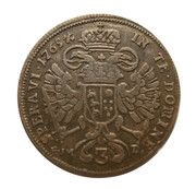 3 Kreuzers - Francis I of Lorraine, as co-ruler Posthumous reverse image