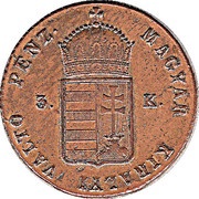 3 Kreuzers War of Independence Coinage obverse image