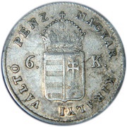 6 Kreuzers War of Independence Coinage obverse image