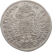 7 Kreuzers - Francis I of Lorraine, as co-ruler, Hungary, 1755-1765 reverse image