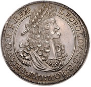 ½ Thaler - Leopold I Hall obverse image