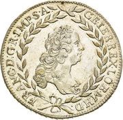20 Kreuzers - Francis I of Lorraine, as co-ruler obverse image