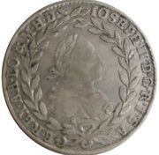 20 Kreuzers - Joseph II, as co-ruler Gyulafehérvár/Weissenburg, Hungary, 1765-1780 reverse image