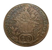 20 Kreuzers - Maria Theresa, Hungary, 1766-1780 reverse image