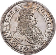 ½ Thaler - Leopold I Graz obverse image